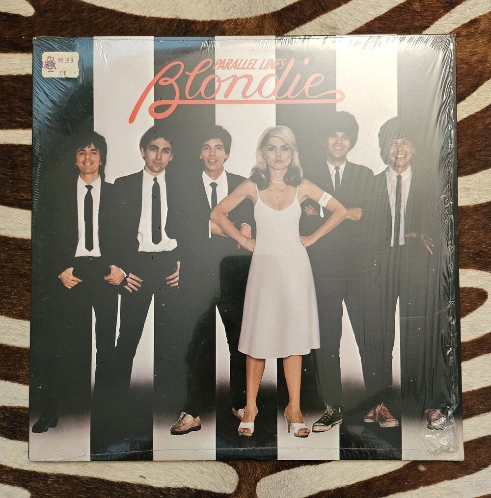 Vintage LP-1978 BLONDIE Parallel Lines Vinyl Record CHRYSALIS SHRINK WRAP N-MINT